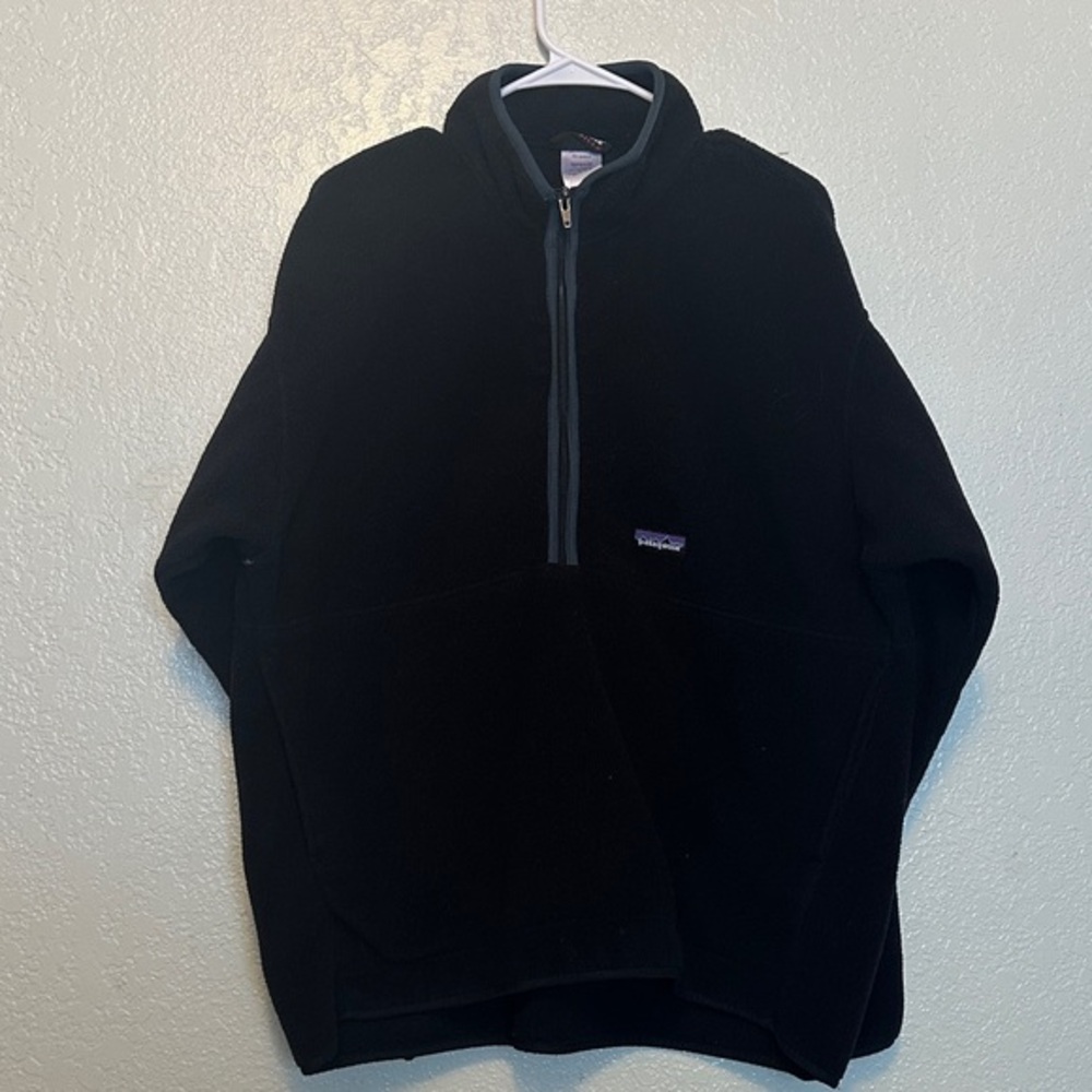 Patagonia Synchilla Vintage Kangaroo Pocket Fleece Lidge Embroidery XL